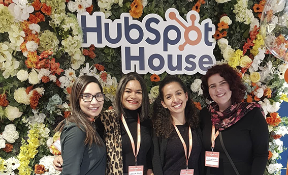 Camilla Odilon - evento HUBSPOT em Dublin 2020